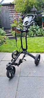 Fraaie BAG BOY TRI-SWIVEL 3-wheels golftrolley., Sport en Fitness, Golf, Ophalen of Verzenden, Gebruikt, Golfkar, Overige merken