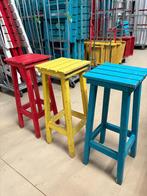 Partij gekleurd Wood meubilair, Ophalen, Gebruikt, Meer dan 8 zitplaatsen, Stoel