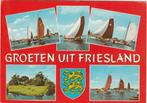 FRIESLAND Zeilen Boerderij Groeten, Verzenden, 1960 tot 1980, Ongelopen, Friesland