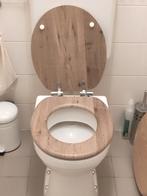Gratis houten WC bril, Huis en Inrichting, Ophalen, Gebruikt, Bruin, Overige typen