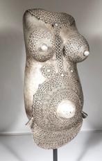 250970 Afrikaans Aluminium Makonde Zwangerschap masker., Ophalen of Verzenden