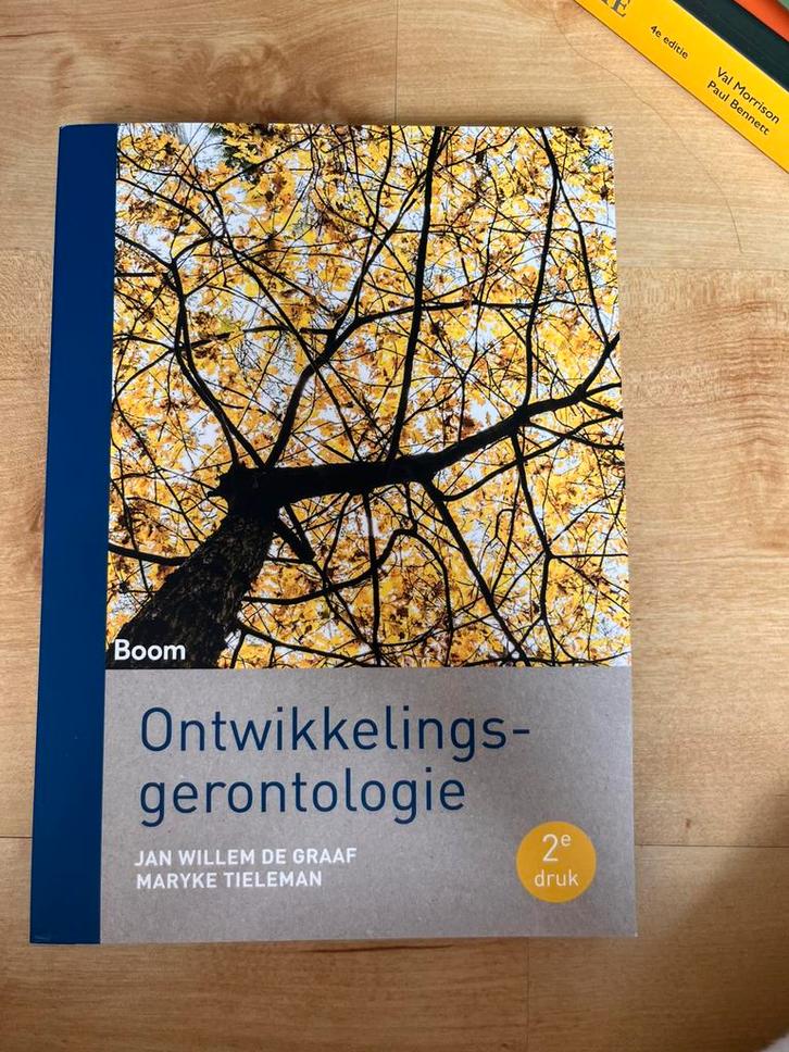 Ontwikkelingsgerontologie Studieboek, Boeken, Psychologie, Zo goed als nieuw, Ophalen