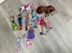 Verzameling barbies + 2 paarden, Ophalen of Verzenden, Zo goed als nieuw, Barbie