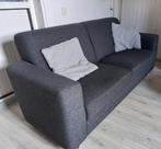 twee en half zits. Antraciet, Huis en Inrichting, Ophalen, Gebruikt, 150 tot 200 cm, Tweepersoons