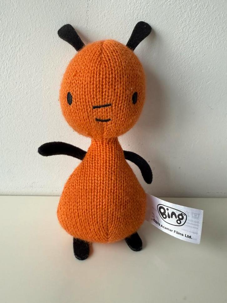 Knuffel Flop 17 cm / Bing, Kinderen en Baby's, Speelgoed | Knuffels en Pluche, Zo goed als nieuw, Overige typen, Ophalen of Verzenden