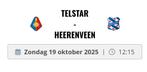 Gezocht: kaart voor Telstar-Heerenveen, Tickets en Kaartjes, Eén persoon