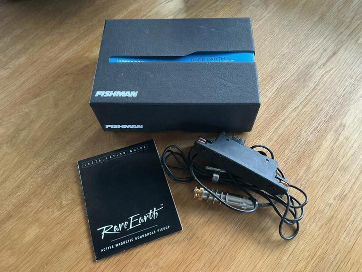 Fishman Rare Earth Gitaar Pickup, Muziek en Instrumenten, Instrumenten | Onderdelen, Gebruikt, Akoestische gitaar, Ophalen of Verzenden