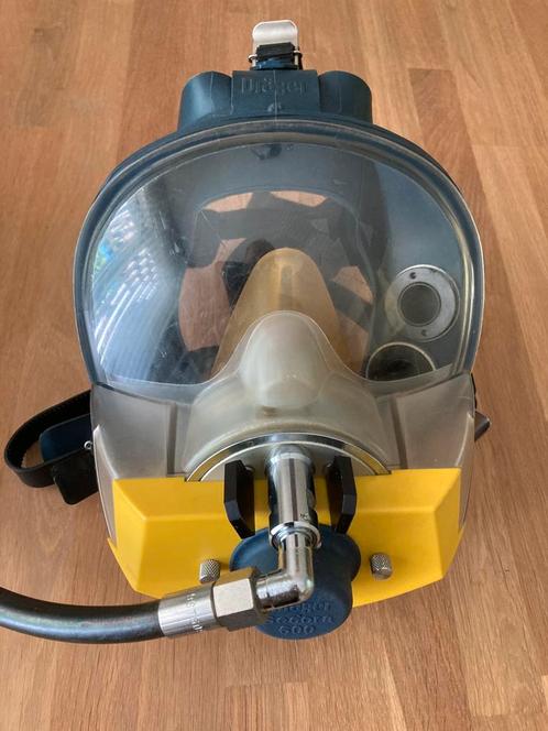 Volgelaatsmasker Draeger Secora 600, Watersport en Boten, Duiken, Zo goed als nieuw, Verzenden