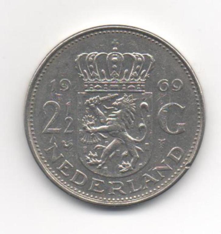 Meerdere rijksdaalders 1950 / 1980, Postzegels en Munten, Munten | Nederland, Losse munt, 2½ gulden, Koningin Juliana, Ophalen of Verzenden