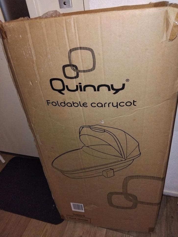 Quinny Reiswieg - Foldable Carrycot, Kinderen en Baby's, Babywiegjes en Ledikanten, Zo goed als nieuw, Wieg, Ophalen of Verzenden