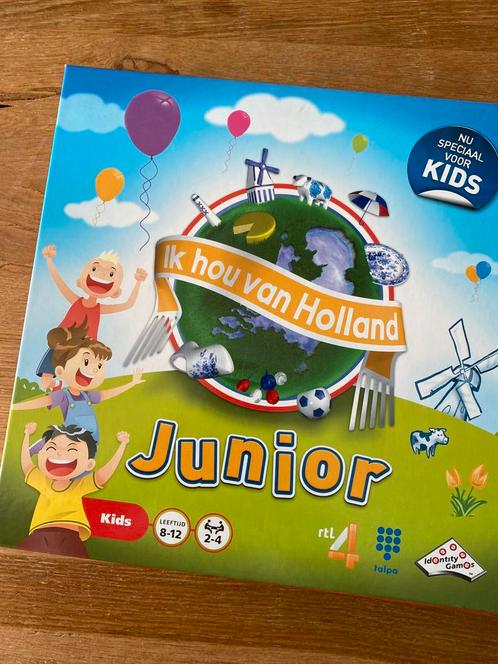 “Ik hou van Holland spel” Junior, Hobby en Vrije tijd, Gezelschapsspellen | Bordspellen, Zo goed als nieuw, Ophalen of Verzenden