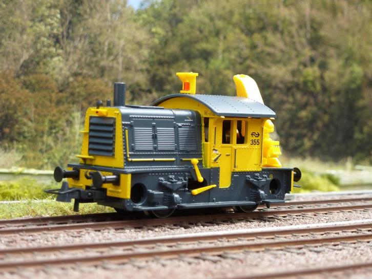 H0 DC Roco serie NS200/300 (355) IV/V Sik met kraan, Hobby en Vrije tijd, Modeltreinen | H0, Nieuw, Locomotief, Gelijkstroom, Roco