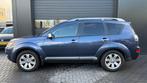 Mitsubishi Outlander 2.4 Instyle Airco|Dakje|Keyles|Leder|4W, Auto's, Mitsubishi, Automaat, 4 cilinders, Stoelverwarming, Blauw