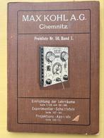 Max Kohl catalogus begin 1900, Antiek en Kunst, Ophalen of Verzenden