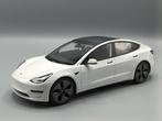 LS Collectibles 1:18 Tesla Model 3 2021 Pearl White - NEW, Overige merken, Auto, LS Collectibles, Nieuw