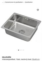 Nieuwe IKEA Hillesjön spoelbak, Ophalen, Minder dan 50 cm, Nieuw, Minder dan 100 cm