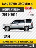 Land Rover Discovery 4 Workshop manual op DVD in PDF formaat, Verzenden
