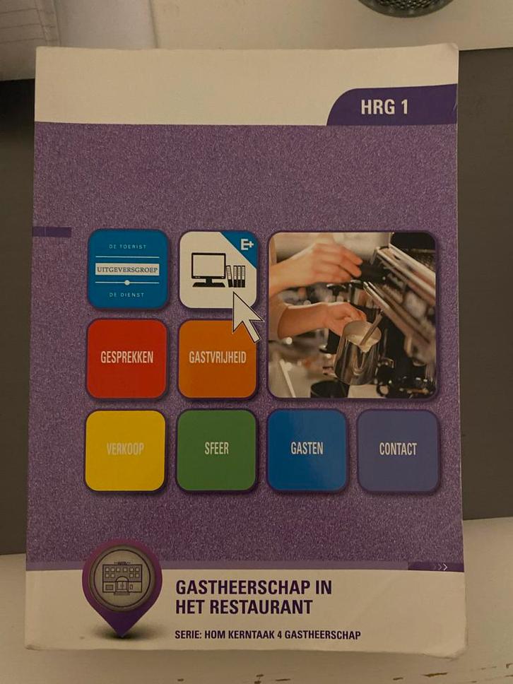 Gastheerschap Horeca Boek (MBO), Boeken, Studieboeken en Cursussen, Zo goed als nieuw, MBO, Ophalen of Verzenden