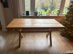 Massief houten eettafel, Huis en Inrichting, Tafels | Eettafels, Gebruikt, Eikenhout, 150 tot 200 cm, Rechthoekig