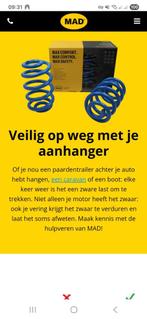 Hulpveren renault megane, Ophalen of Verzenden, Gebruikt, Renault