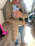 Beige vest lang 36 S Bien Bleu, Kleding | Dames, Truien en Vesten, Beige, Ophalen of Verzenden, Maat 36 (S), Gedragen