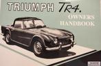 Handboek Triumph TR4 Instructieboekje (Engelstalig), Ophalen of Verzenden
