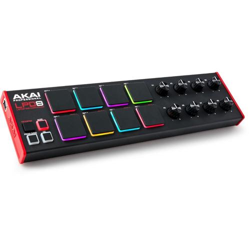 Akai Professional LPD8 MK2 laptop drumpad controller, Muziek en Instrumenten, Midi-apparatuur, Zo goed als nieuw, Ophalen of Verzenden