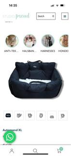 Voor auto - Luxe hondenmand XL - bijna niet gebruikt, Ophalen, Zo goed als nieuw, Stof
