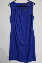blauw kleedje met pareltjes, Maat 38/40 (M), Blauw, Ophalen of Verzenden, S.Oliver