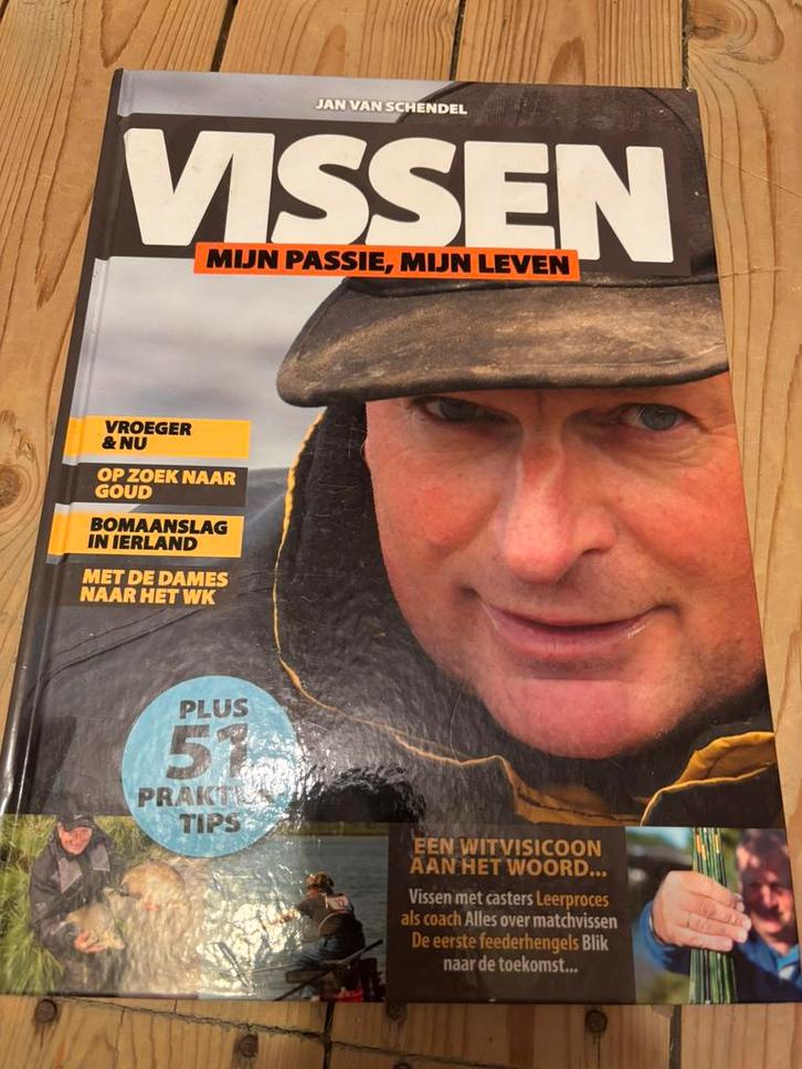 Boek; Vissen, Mijn passie mijn leven, Watersport en Boten, Hengelsport | Witvissen, Zo goed als nieuw, Overige typen, Ophalen of Verzenden