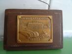 Plaquette Sterrit naar Baarn 1950 afb Jaguar XK150 + motor, Ophalen, Gebruikt, Auto's