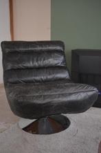 leren design fauteuil, Huis en Inrichting, 75 tot 100 cm, Design, Metaal, 75 tot 100 cm