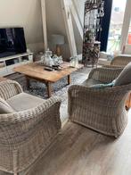 4 Appelboom rieten stoelen - perfecte staat!, Huis en Inrichting, Stoelen, Ophalen of Verzenden, Zo goed als nieuw