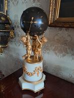 Antieke Empire Pendule - 56cm - Brons Verguld, Ophalen of Verzenden