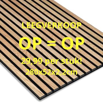 OP=OP!! STUNTPRIJZEN €29,99!! Akoestische wandpanelen AAA++ beschikbaar voor biedingen