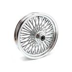 Fat spokes voorwiel chroom 3.50 x 16 enkele remschijf, Ophalen, Petroleumhavenweg 26, Info@taco-motos.com, Nieuw