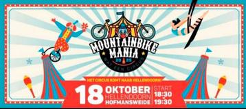 2 tickets te koop mtb mountainbike mania 18 okt 2025 beschikbaar voor biedingen
