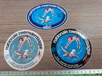 3 stickers Zwemvierdaagse jaren 80 KNZB, Overige typen, Ophalen of Verzenden, Zo goed als nieuw