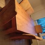 Eetkamerstoelen, Ophalen, Gebruikt, Bruin, Stof