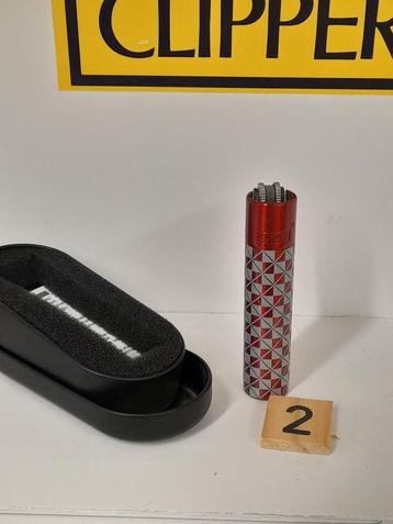Clipper metalen aansteker met mooi motief beschikbaar voor biedingen