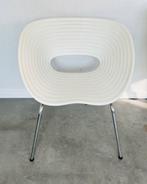 Vitra Tom Vac vierpoot wit, Huis en Inrichting, Stoelen, Ophalen, Kunststof, Gebruikt, Wit