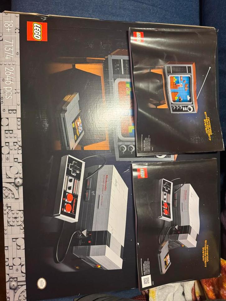 LEGO 71374 Nintendo Entertainment System (NES) & TV, Kinderen en Baby's, Speelgoed | Duplo en Lego, Zo goed als nieuw, Lego, Complete set