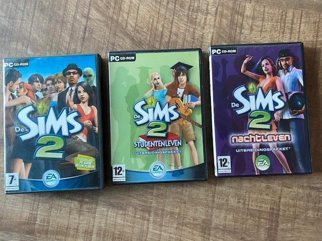 De SIMS 2 plus 2 uitbreidingspakketten, Spelcomputers en Games, Games | Pc, Zo goed als nieuw, Simulatie, 1 speler, Vanaf 12 jaar
