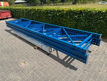 Palletstelling magazijnstelling set redirack 11,3mtr. beschikbaar voor biedingen