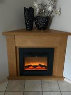 Elektrische Hoekhaard, Huis en Inrichting, Haarden, Ophalen of Verzenden, Zo goed als nieuw, Inzethaard, Elektrische haard