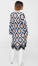 Crochet vest M-L granny square bohemian Ibiza Mango, Kleding | Dames, Mango, Ophalen of Verzenden, Zo goed als nieuw, Maat 38/40 (M)