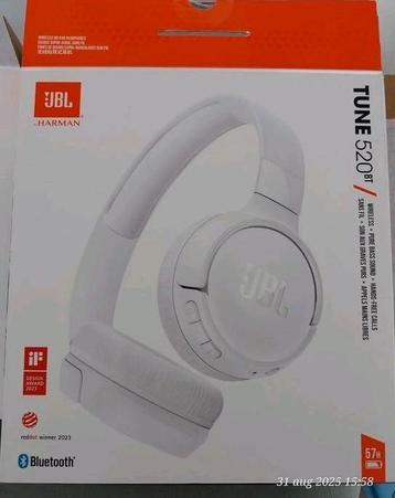 Nieuw in doos: JBL Wireless Tune 520bt headset koptelefoon beschikbaar voor biedingen