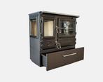 Stalen Houtkachel met oven en lade | ÇALIŞKAN Model 214 3D 7, Ophalen of Verzenden, Vrijstaand, Hout, Nieuw