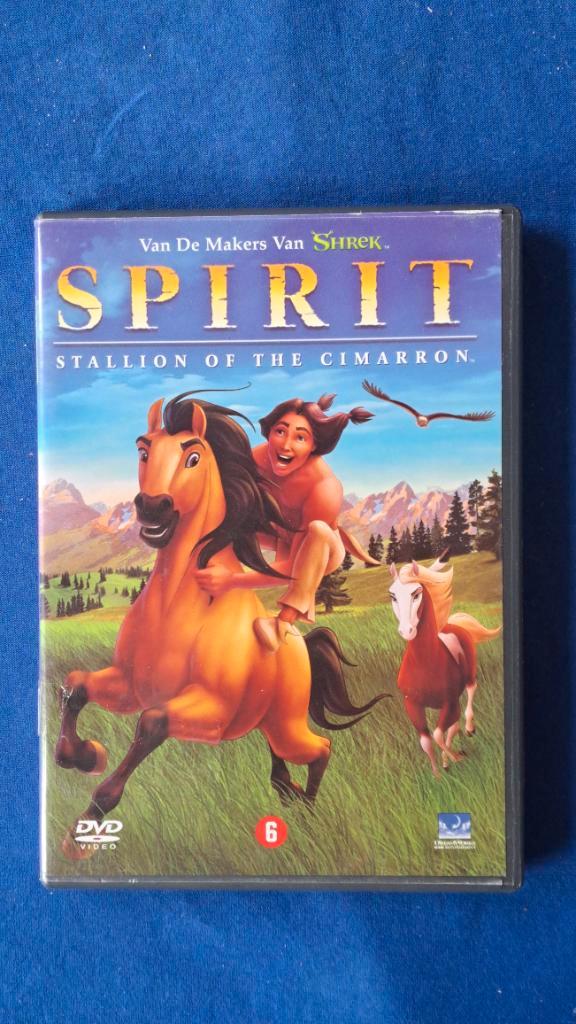 Spirit, Cd's en Dvd's, Dvd's | Tekenfilms en Animatie, Zo goed als nieuw, Amerikaans, Overige typen, Alle leeftijden, Ophalen of Verzenden