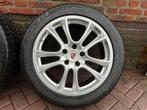 Porsche velgen met winterbanden, Ophalen, Gebruikt, 255 mm, Banden en Velgen